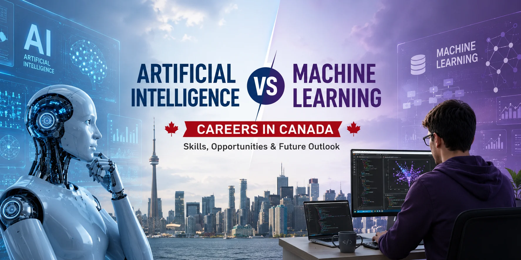 Artificial Intelligence vs Machine Learning Careers in Canada