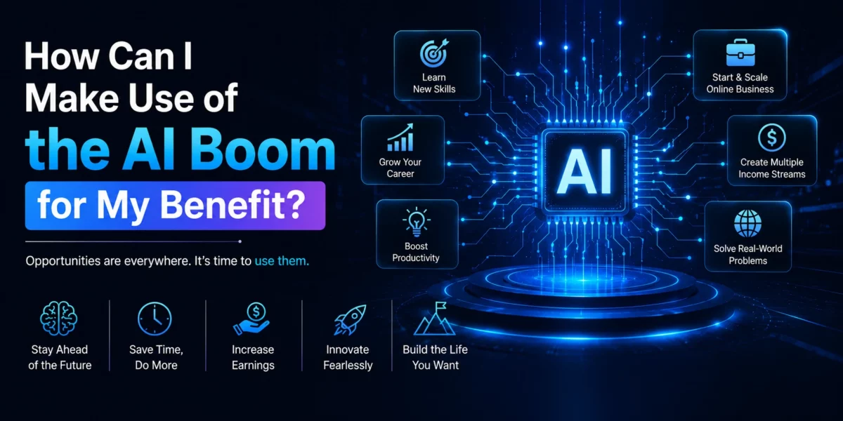 How Can I Make Use of the AI Boom for My Benefit?
