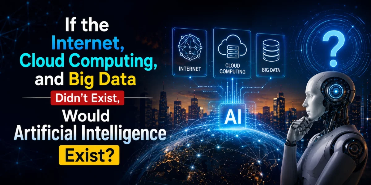 If the Internet, Cloud Computing, and Big Data Didn't Exist, Would AI Exist