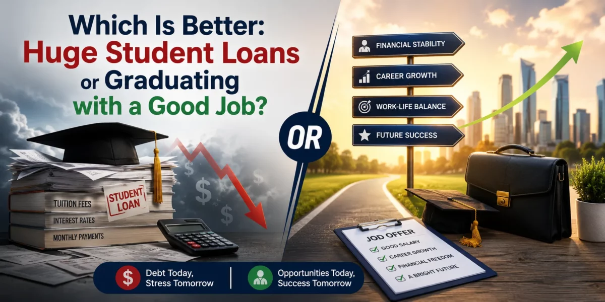 Which Is Better Huge Student Loans or Graduating with a Good Job