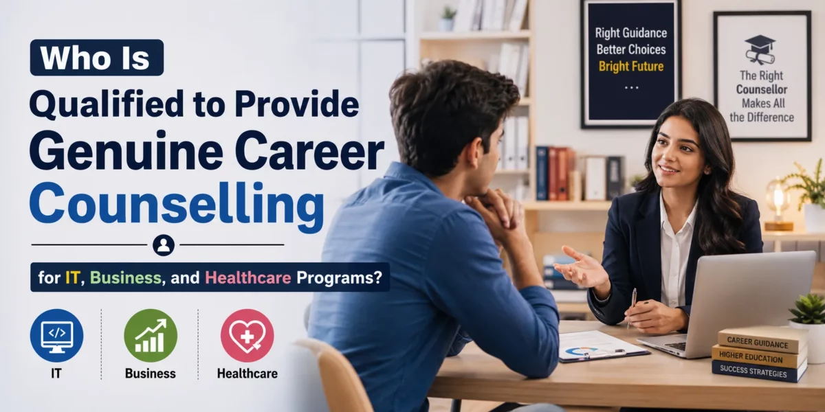 Career Counselling for IT, Business, and Healthcare Programs