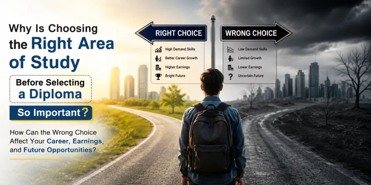 Why Is Choosing the Right Area of Study Before Selecting a Diploma So Important