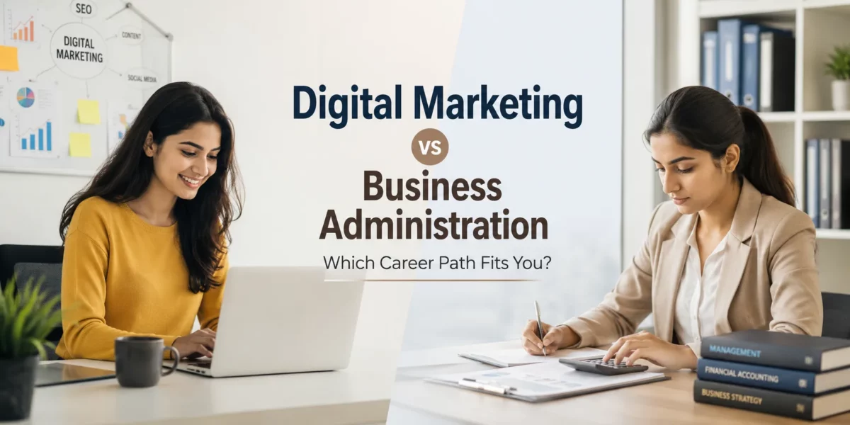Digital Marketing vs Business Administration